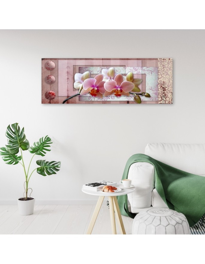Canvas painting - Pink Orchid | FEEBY