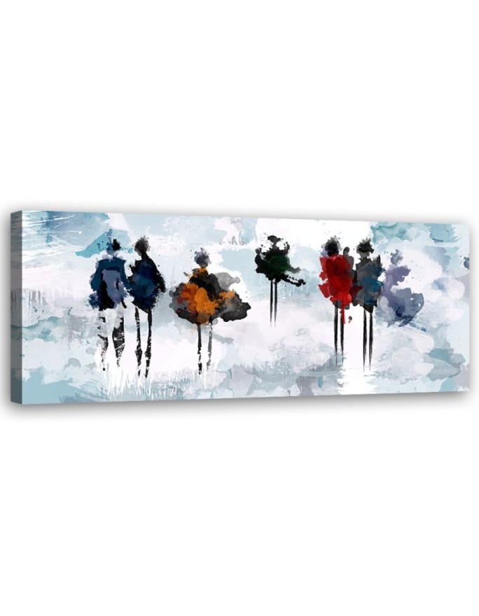 Decorative painting on canvas - Abstract women | FEEBY