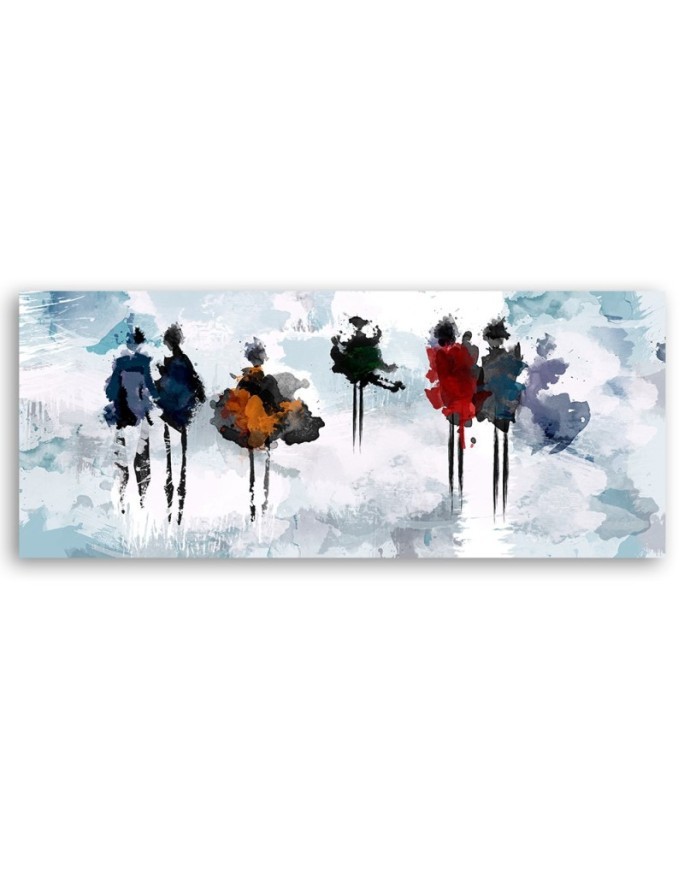 Decorative painting on canvas - Abstract women | FEEBY