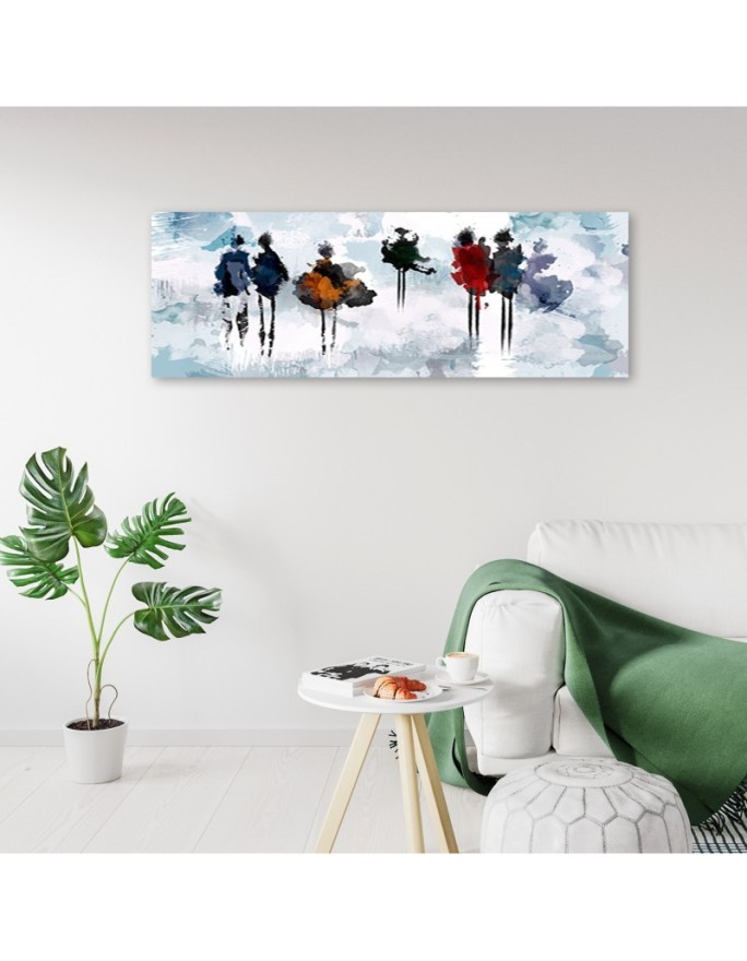 Decorative painting on canvas - Abstract women | FEEBY