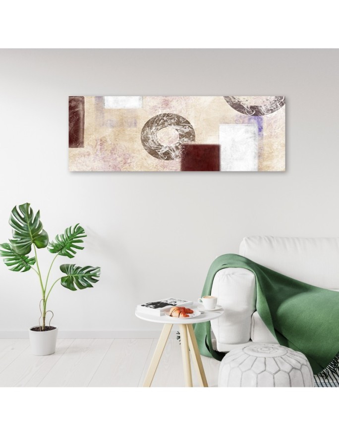 Decorative painting for wall - Abstract Circle | FEEBY