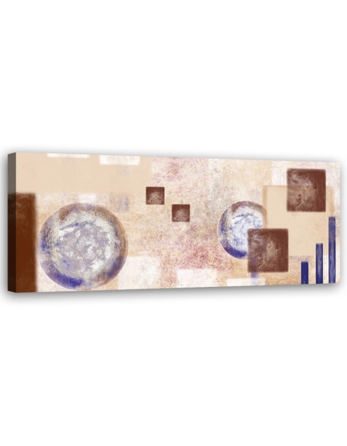 Canvas print for the living room - Abstract squares | FEEBY