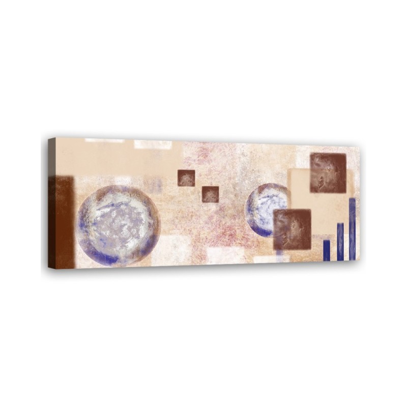 Canvas print for the living room - Abstract squares | FEEBY
