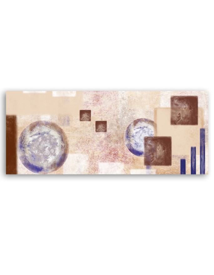 Canvas print for the living room - Abstract squares | FEEBY