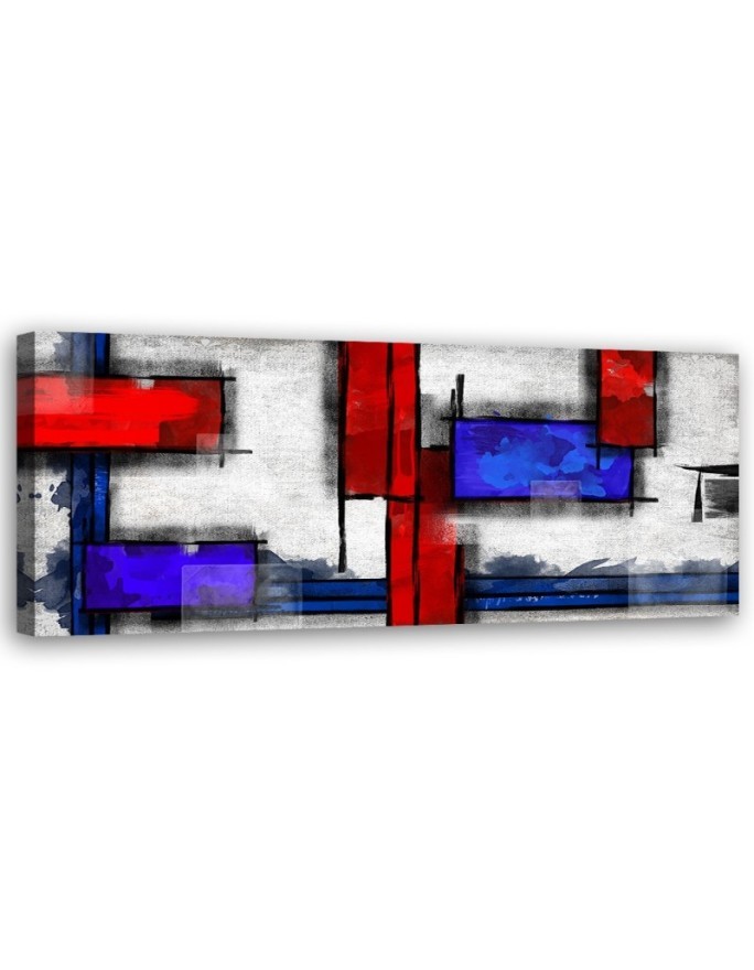 Canvas print for bedroom - Geometric abstraction | FEEBY