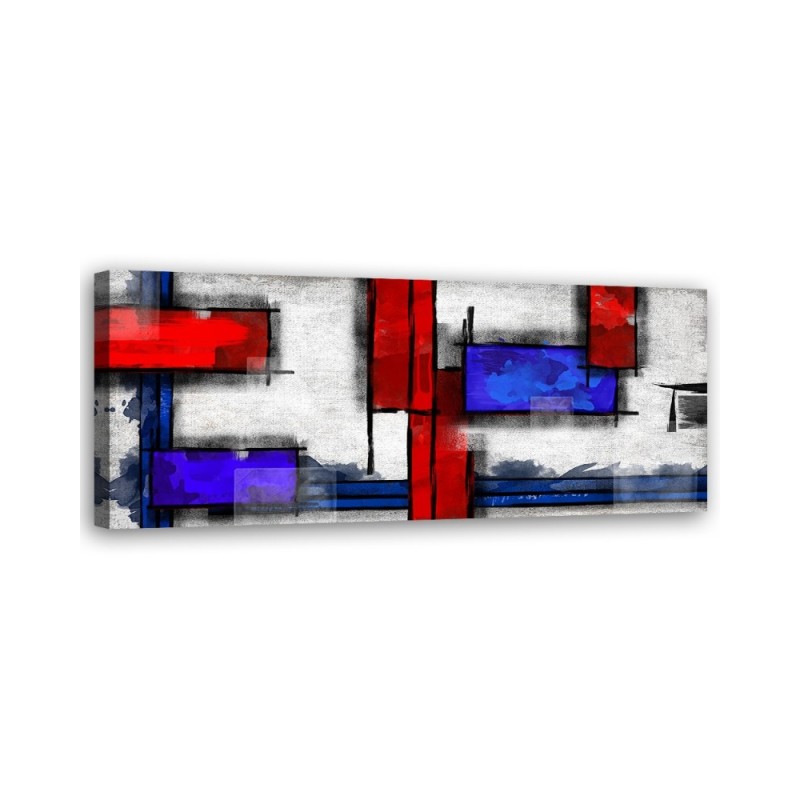 Canvas print for bedroom - Geometric abstraction | FEEBY