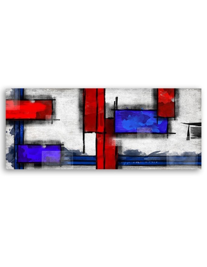 Canvas print for bedroom - Geometric abstraction | FEEBY