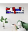 Canvas print for bedroom - Geometric abstraction | FEEBY