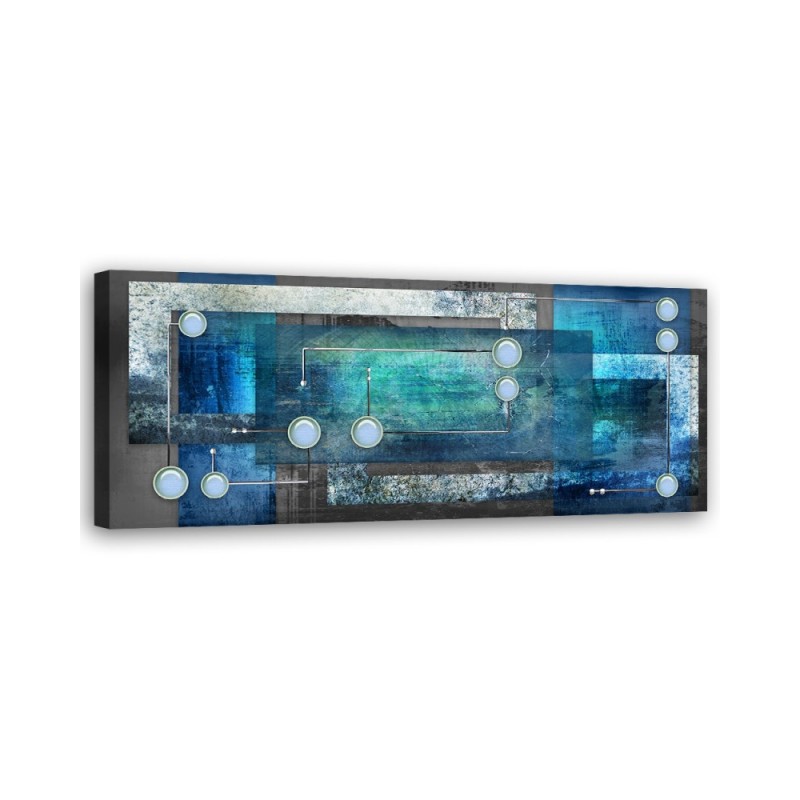 Interior design picture - Blue abstraction | FEEBY