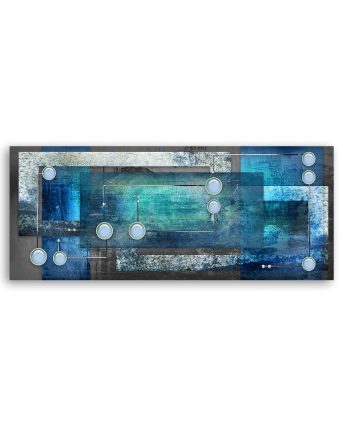 Interior design picture - Blue abstraction | FEEBY