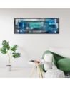 Interior design picture - Blue abstraction | FEEBY