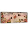 Canvas print - Card from Paris | FEEBY