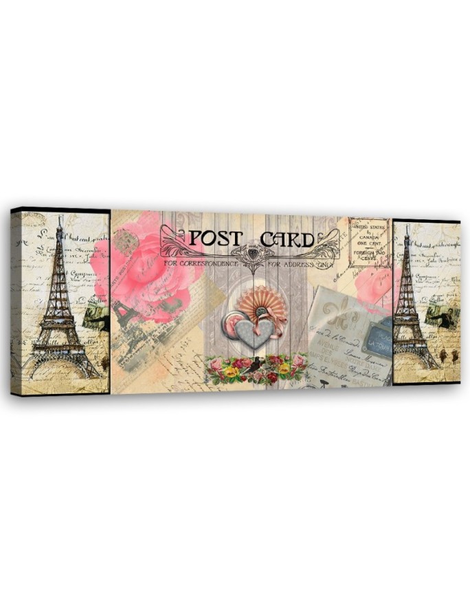 Canvas print Postcard from...