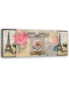 Decorative painting - Postcard from France | FEEBY