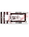 Decorative painting on canvas - Abstract with tigers | FEEBY