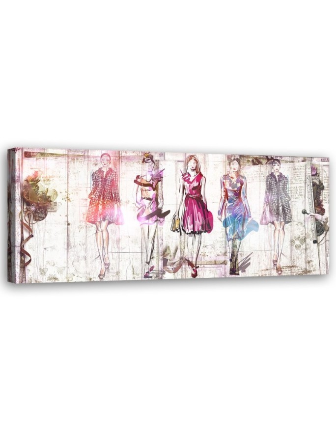 Canvas print for the bedroom - Glamour models | FEEBY