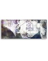 Canvas print for living room - Collage France Woman | FEEBY