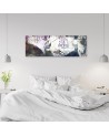 Canvas print for living room - Collage France Woman | FEEBY