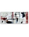 Wall canvas print - Two women abstract | FEEBY