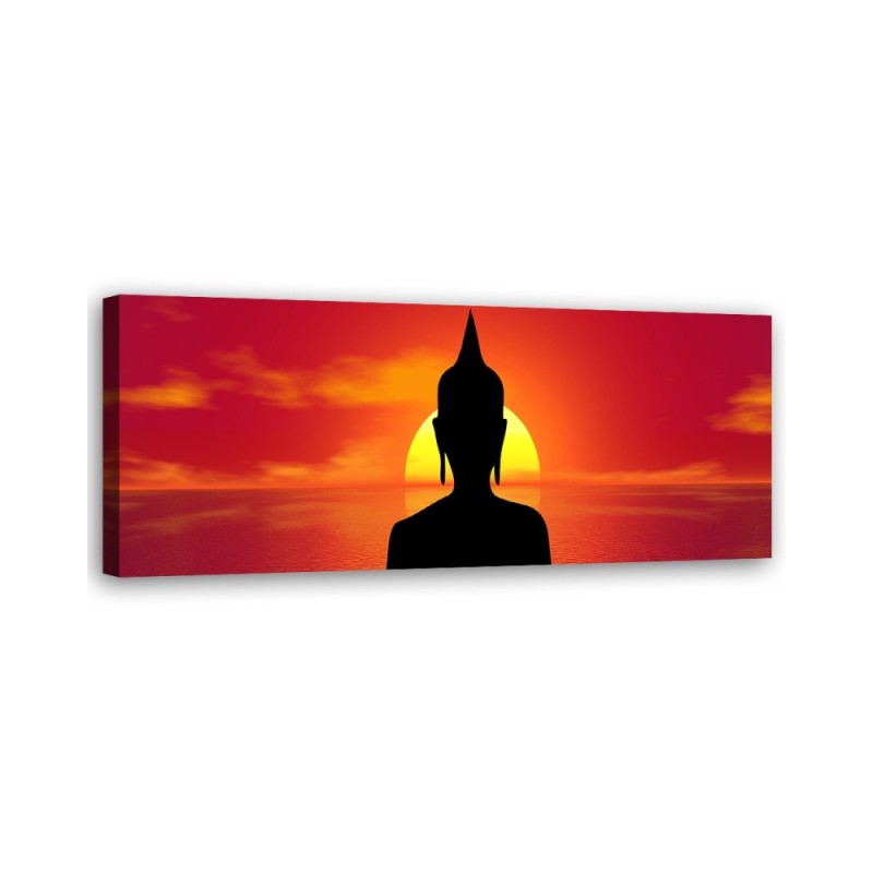 Canvas print - Buddha sunset | FEEBY
