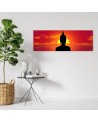 Canvas print - Buddha sunset | FEEBY
