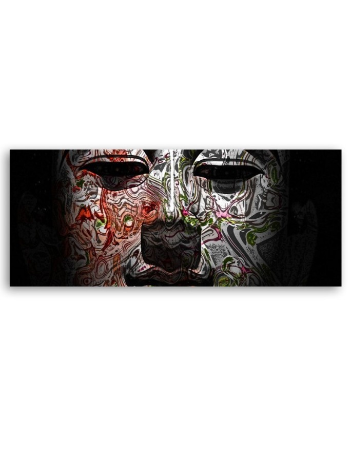 Canvas print - Feng Shui Buddha face | FEEBY