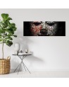 Canvas print - Feng Shui Buddha face | FEEBY