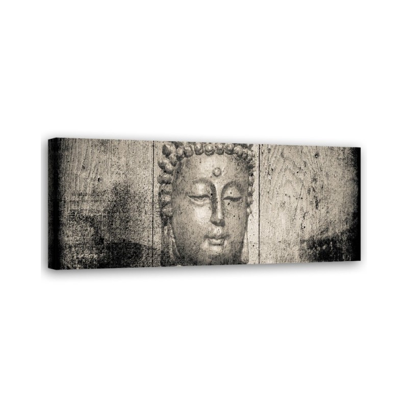 Canvas print - Buddha face vintage | FEEBY
