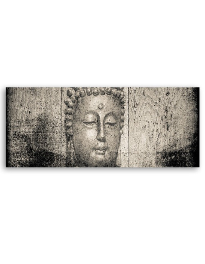 Canvas print - Buddha face vintage | FEEBY