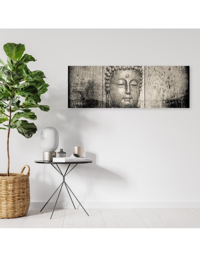 Canvas print - Buddha face vintage | FEEBY