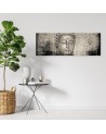 Canvas print - Buddha face vintage | FEEBY
