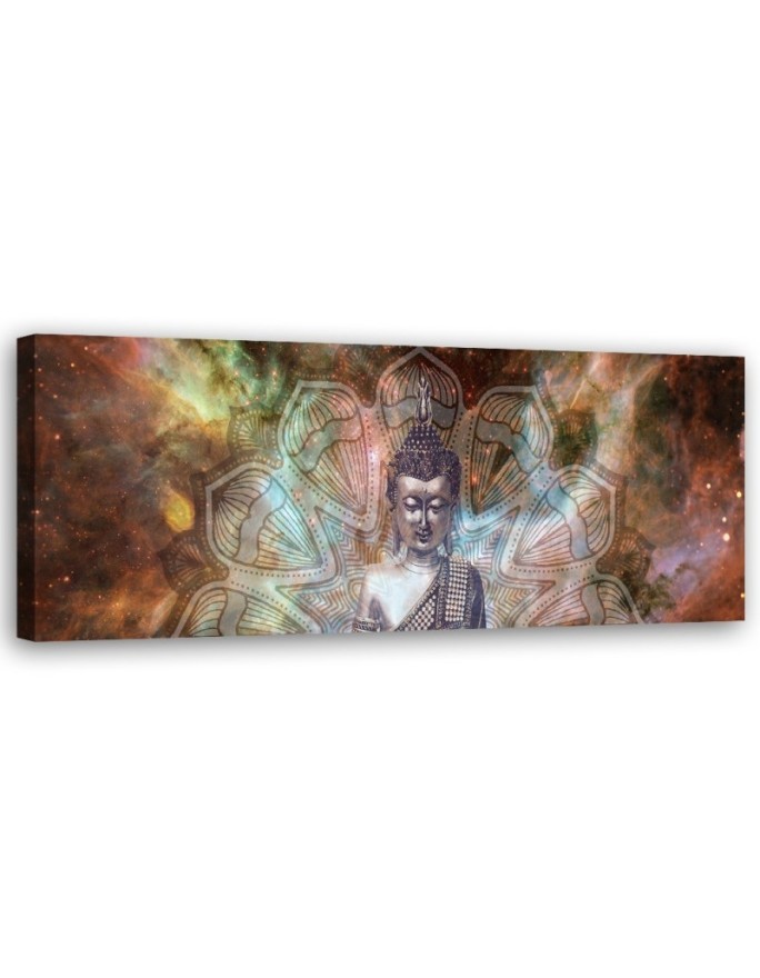 Modern canvas print - Abstract with Buddha | FEEBY