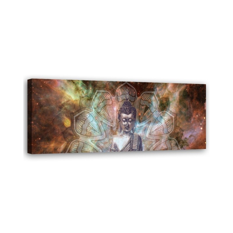 Modern canvas print - Abstract with Buddha | FEEBY