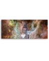 Modern canvas print - Abstract with Buddha | FEEBY