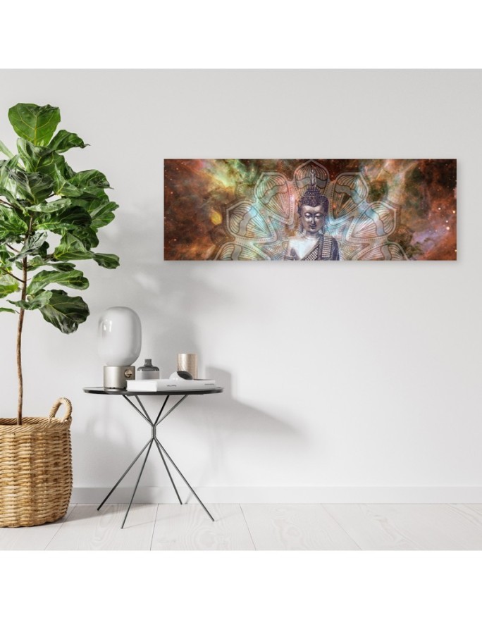 Modern canvas print - Abstract with Buddha | FEEBY