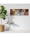 Modern canvas print - Abstract with Buddha | FEEBY