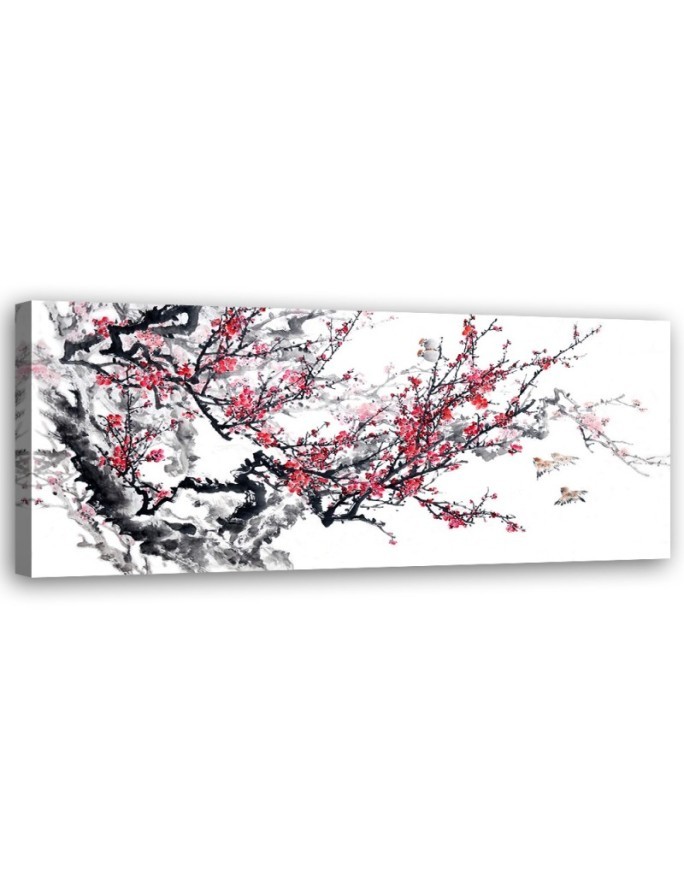 Canvas painting - Cherry branch | FEEBY