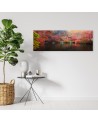 Decorative painting on canvas - Japanese garden | FEEBY
