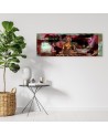Decorative painting for wall - Pink Buddha Statue | FEEBY