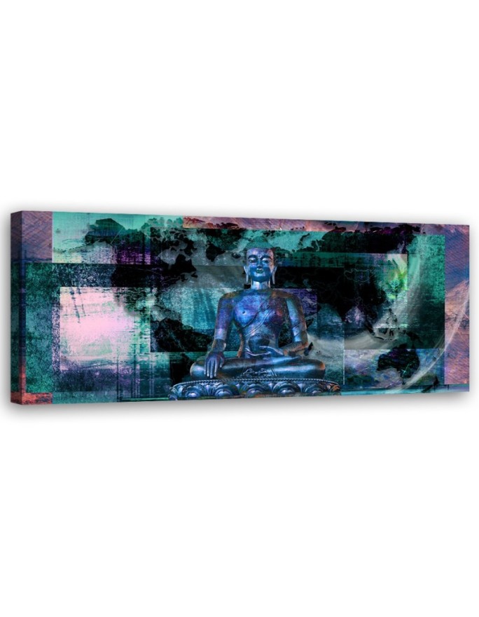 Canvas print Blue buddha...