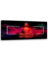 Wall canvas print - Red buddha abstract | FEEBY