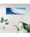 Modern painting for wall - Blue wave | FEEBY