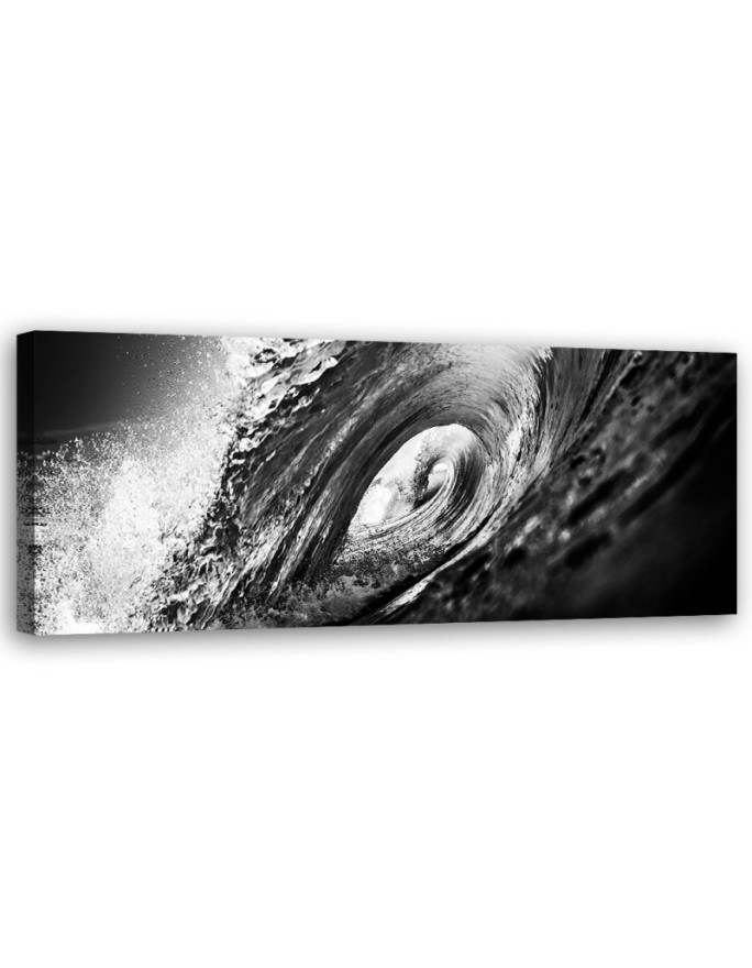 Canvas print Black and...