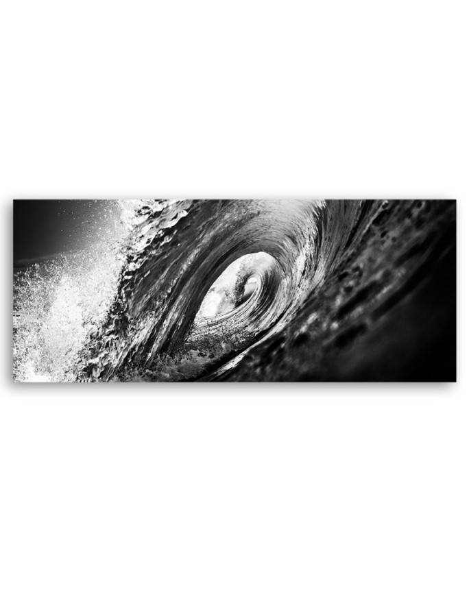 Interior design picture - Black and white wave | FEEBY