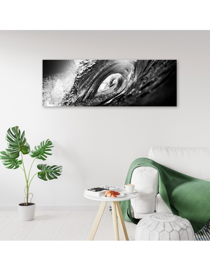 Interior design picture - Black and white wave | FEEBY