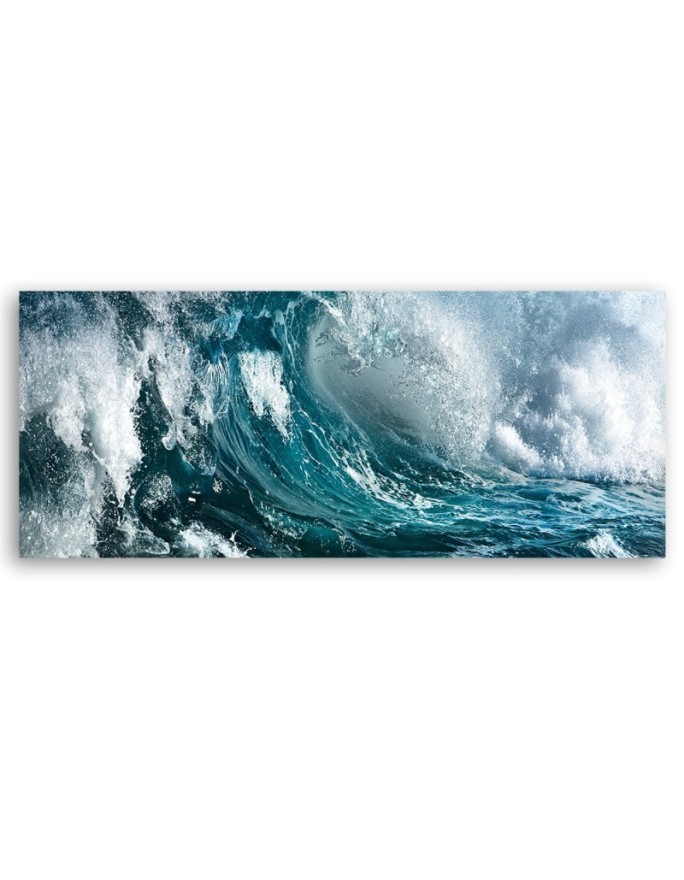 Wall painting for living room - Wave Ocean | FEEBY