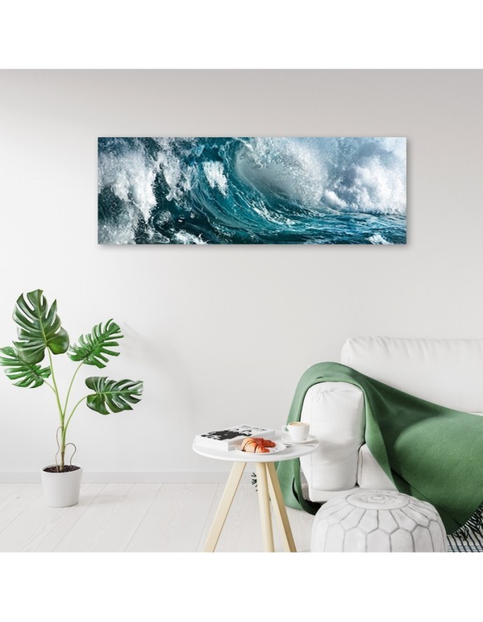 Wall painting for living room - Wave Ocean | FEEBY