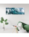 Wall painting for living room - Wave Ocean | FEEBY