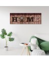 Canvas print - Retro home inscription | FEEBY