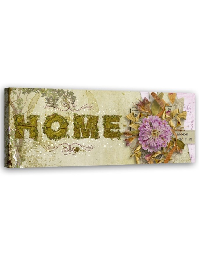 Modern canvas print - Vintage style inscription | FEEBY